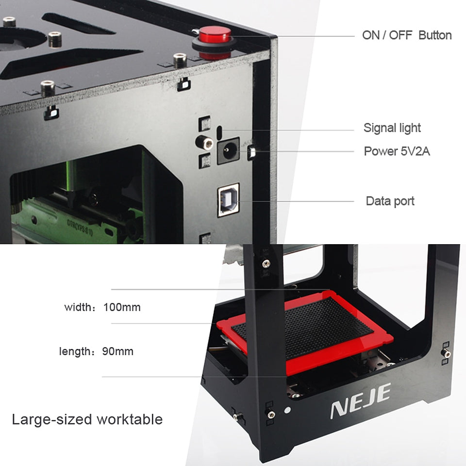 High-Speed USB Laser Engraver