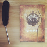 UNIQUE HARRY POTTER NOTEBOOK + FREE QUILL PEN !